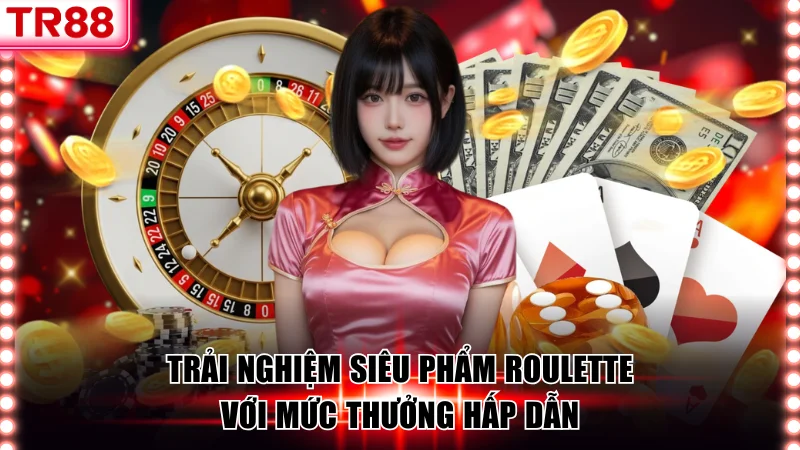 Trải nghiệm siêu phẩm Roulette với mức thưởng hấp dẫn